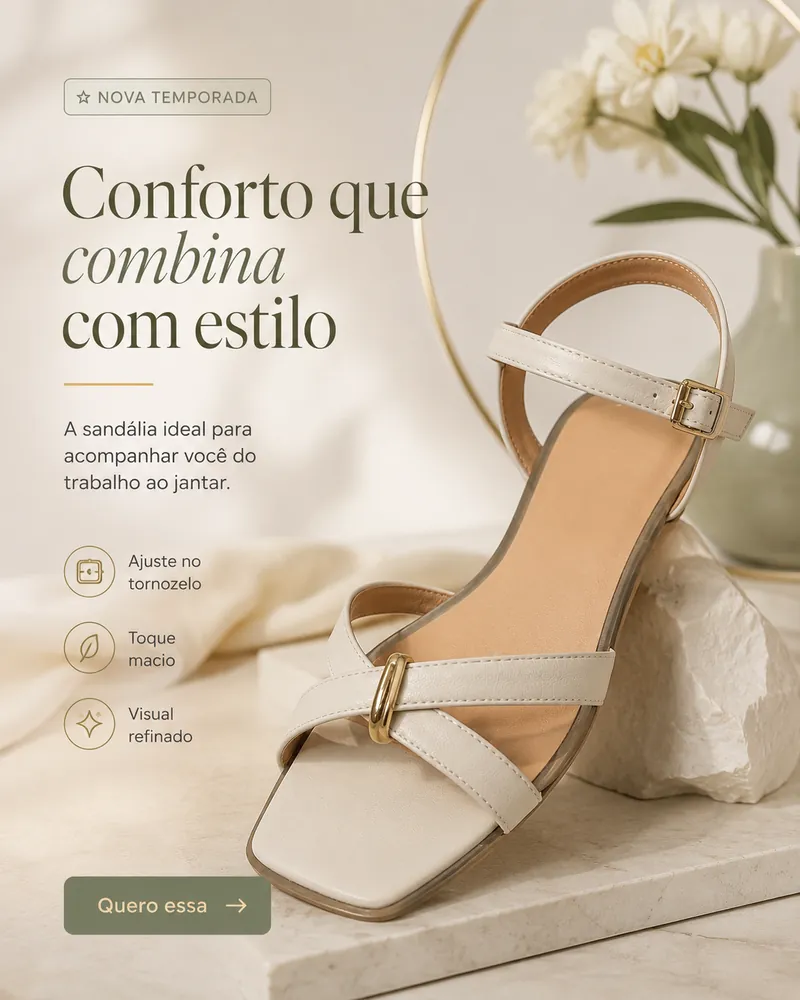 Criativo de anúncio gerado com prompt da biblioteca Promptuai
